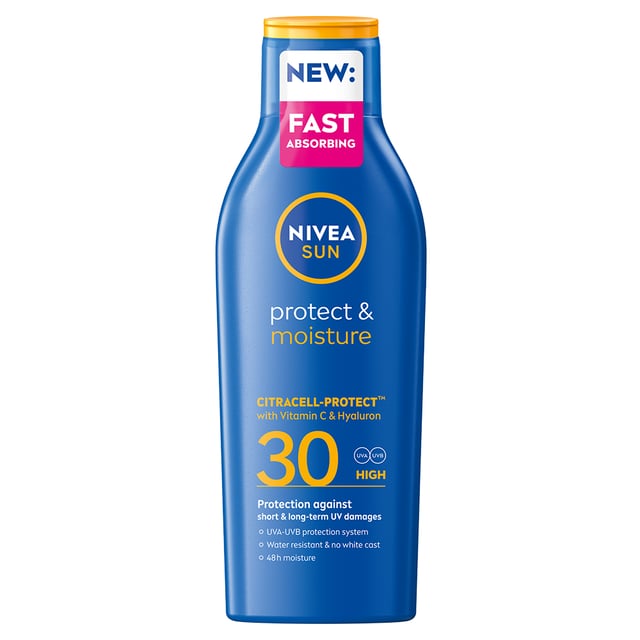 NIVEA SUN Protect & Moisture SPF30 Sun Lotion 200 ml