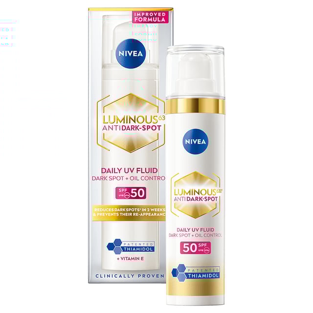 NIVEA Dagkräm Cellular Luminous 630 Anti Dark-Spot Day Fluid SPF50 40 ml