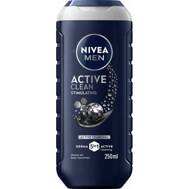 NIVEA MEN Duschtvål Active Clean Shower Gel 250 ml