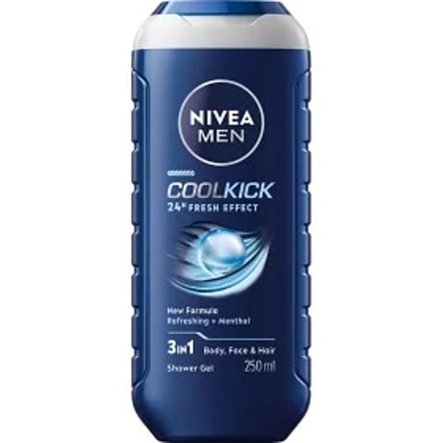 NIVEA MEN Shower cool kick 250 ml