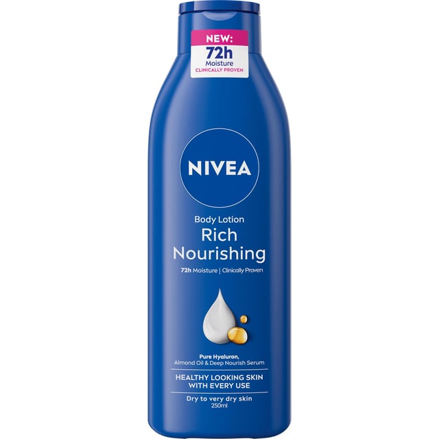NIVEA Body Lotion Rich Nourishing 250 ml | Hudvård - Kroppsvård - Hudkräm & bodylotion | Apoteka