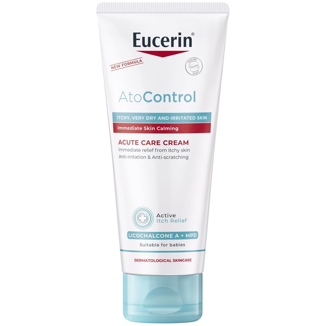 Eucerin Atocontrol Acute Care Cream 100ml | Hudvård - Ansiktsvård - Ansiktskräm - 24-timmarskräm,Hudvård - Kroppsvård - Hudkräm & bodylotion | Apoteka