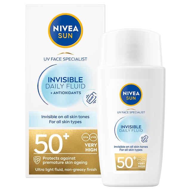NIVEA SUN UV Face Invisible Daily Fluid SPF 50+ 40 ml