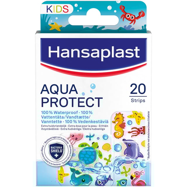Hansaplast Aqua Protect Kids Plåster | Baby, barn & förälder - Lilla apoteket - Barnplåster | Apoteka