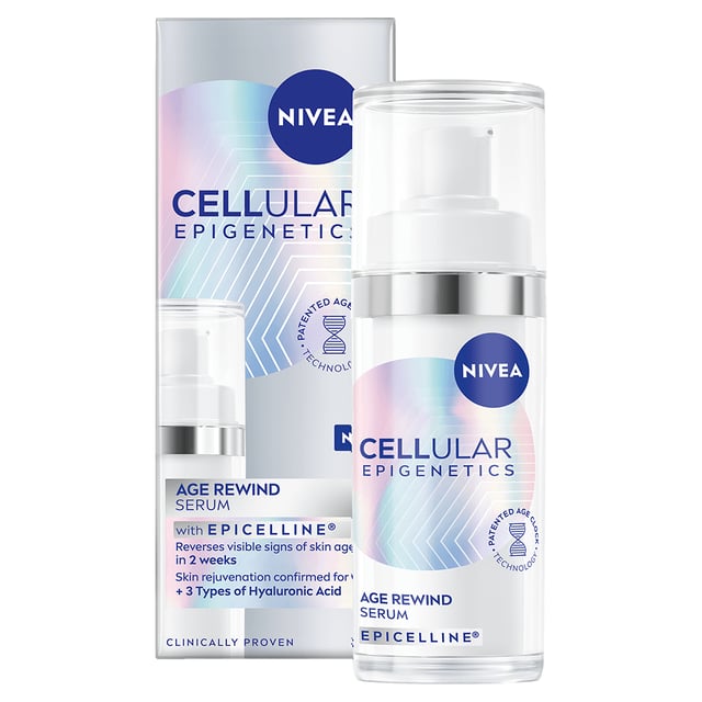 NIVEA Serum Cellular Epigenetics Age Rewind Epicelline 30 ml | Hudvård - Ansiktsvård - Anti-age - Anti-age-serum | Apoteka