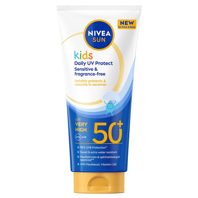 NIVEA SUN Kids Daily UV Protect SPF50+ 100 ml | Baby, barn & förälder - Solskydd för barn - Solkräm för barn | Apoteka