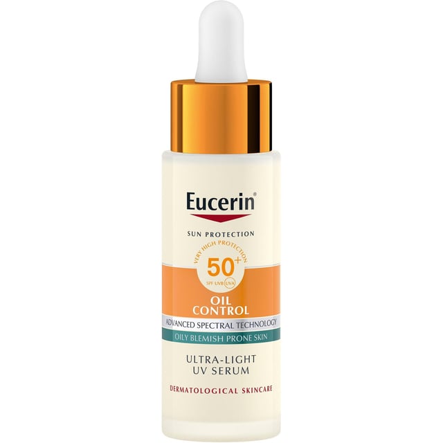 Eucerin Sun Oil Control​ Daily UV Serum​ SPF 50+ 30 ml | Hudvård - Solskydd - Solskydd för ansikte | Apoteka