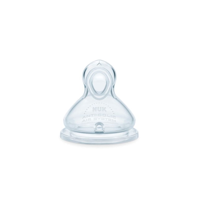 NUK First Choice + Dinapp 6-18 Månader M Flow Control 2 st