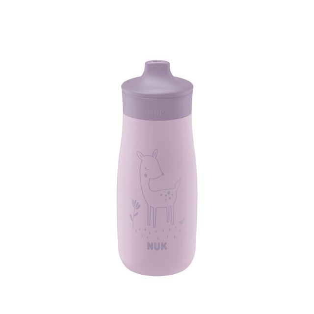 NUK Mini-Me Sip Steel Deer 300 ml | Baby, barn & förälder - Mata - Vattenflaskor för barn,Hushåll - Vattenflaskor & termosar | Apoteka