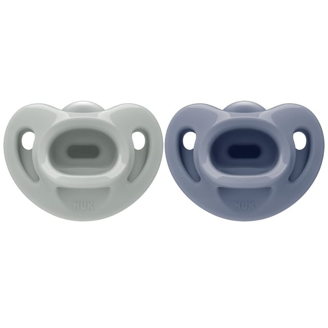 NUK First Choice Soft Green/Blue, stl 0-6 mån 2 st | Baby, barn & förälder - Nappar & napphållare - Nappar,Baby, barn & förälder - Nappar & napphållare - Nappar för nyfödda | Apoteka