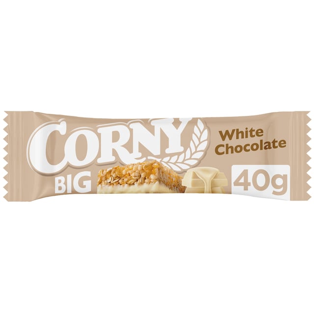 Corny Big White Chocolate Müslibar 40 g | Mat & dryck - Bars - Energibars | Apoteka