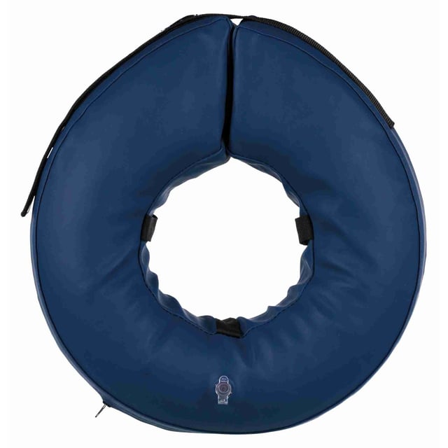 TRIXIE Hundkrage Uppblåsbar M-L Blå 1 st | Djur - Sårvård & hygien för djur - Hundkragar & skydd för djur | Apoteka