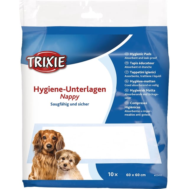 Trixie Valpmatta Housetrainer 60x60cm 10-pack | Djur - Sårvård & hygien för djur - Valpmattor & kissmattor | Apoteka