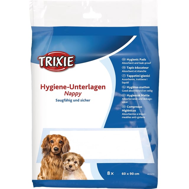 Trixie Valpmatta Housetrainer 90x60cm 8-pack expo | Djur - Sårvård & hygien för djur - Valpmattor & kissmattor | Apoteka