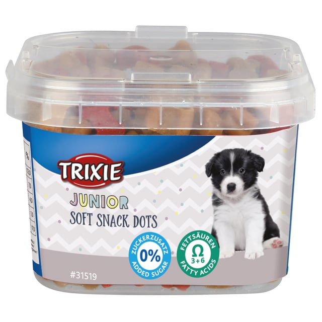TRIXIE Junior Soft Snack Dots Omega-3 140 g | Djur - Djurgodis - Hundgodis | Apoteka