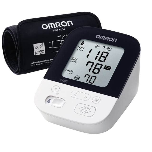 Omron M4 Intelli IT Blodtrycksmätare | Hjälpmedel & säkerhet - Blodtrycksmätare | Apoteka
