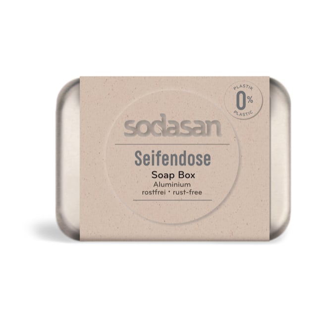 Sodasan Tvålkopp i Rostfritt Aluminium med Avtagbart Droppgaller 1st | Hudvård - Händer & fötter - Handvård - Handtvål,Hushåll - Hushållstillbehör | Apoteka