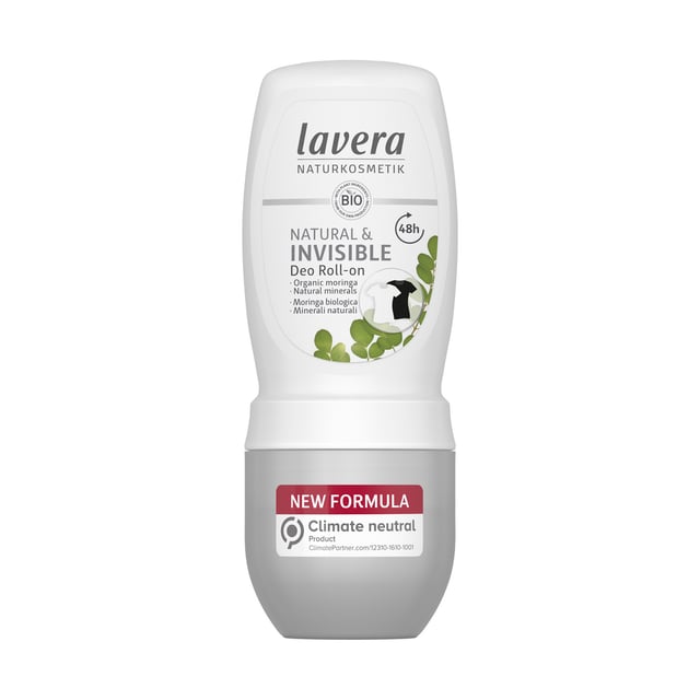 Lavera Natural Beauty Deo Roll-On Natural & Invisible 50 ml