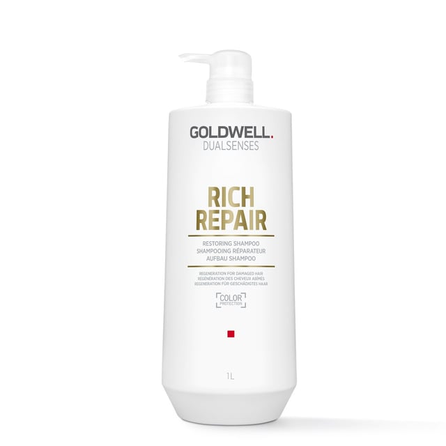 Goldwell Dual Senses Rich Repair Restoring Shampoo 1000 ml | Hårvård - Schampo - Schampo för torrt hår,Hårvård - Schampo - Schampo för skadat hår | Apoteka