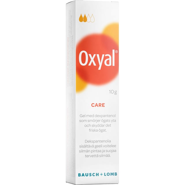 Oxyal Care gel 10 g | Ögon & öron - Ögon - Torra ögon - Smörjande ögondroppar,Ögon & öron - Ögon - Röda & irriterade ögon | Apoteka