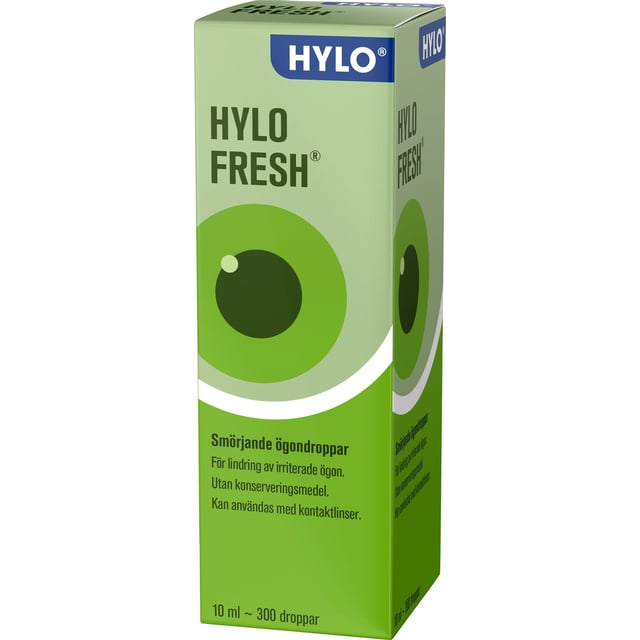 HYLO FRESH Smörjande ögondroppar för irriterade ögon 10ml | Ögon & öron - Ögon - Torra ögon - Ögondroppar för linser,Ögon & öron - Ögon - Torra ögon - Ögondroppar utan konserveringsmedel,Ögon & öron - Ögon - Torra ögon - Smörjande ögondroppar | Apoteka
