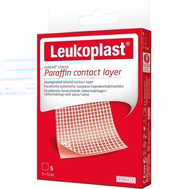 Leukoplast Cuticell Classic Salvkompress 5 st 5x5 cm | Sår, bett & stick - Sår - Kompress | Apoteka