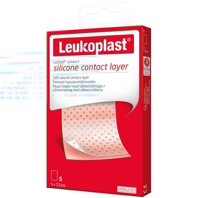 Leukoplast Cuticell Contact Sårkontaktlager 5 st | Sår, bett & stick - Sår - Plåster - Barnplåster | Apoteka