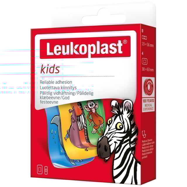 Leukoplast Kids Mixpack 12 st | Sår, bett & stick - Sår - Plåster - Universalplåster,Baby, barn & förälder - Lilla apoteket - Barnplåster | Apoteka