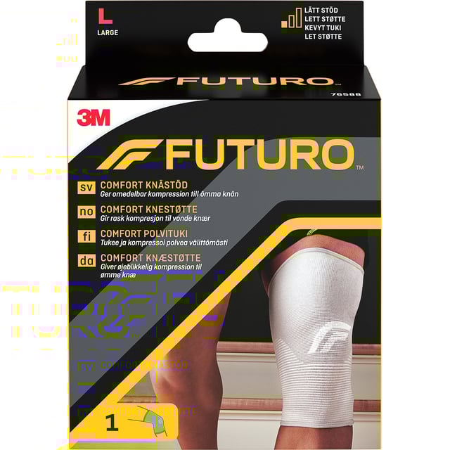 Futuro Comfort Knästöd Large 1 st | Träning - Sportskador & skydd - Knästöd | Apoteka