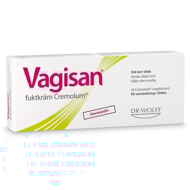 Vagisan Fuktkräm Cremolum, 16 st | Intimvård - Underlivsbesvär - Torra slemhinnor | Apoteka