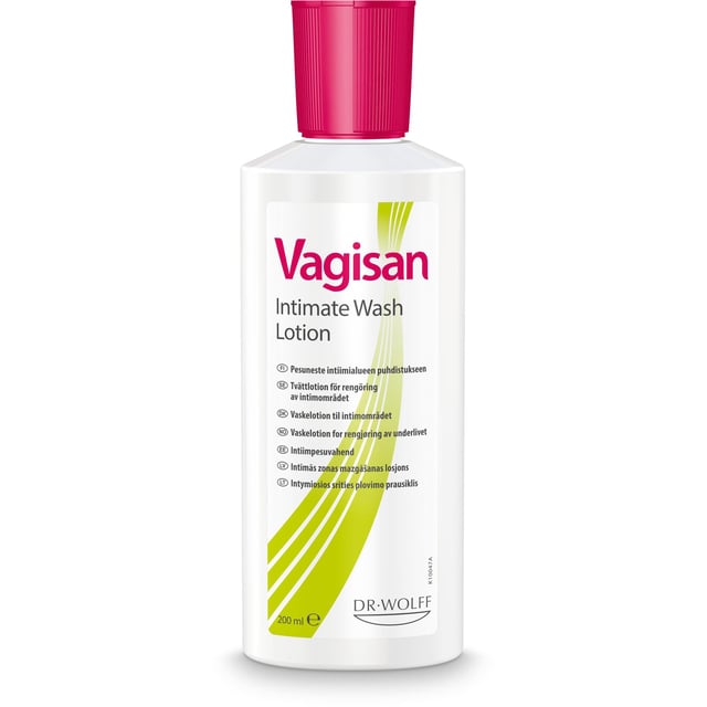 Vagisan Intimate Wash Lotion 200ml | Intimvård - Underlivsbesvär - Torra slemhinnor,Intimvård - Intimhygien - Intimtvål | Apoteka