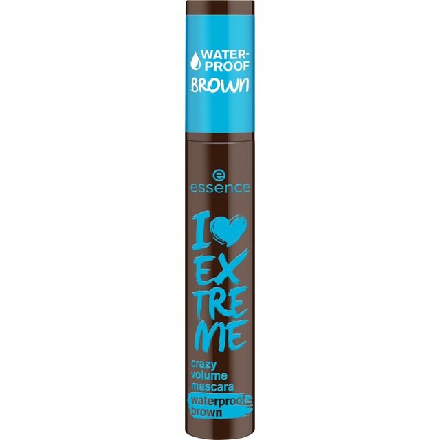 essence I LOVE EXTREME Crazy Volume Mascara Waterproof Brown 01 | Smink - Ögonmakeup - Mascara | Apoteka