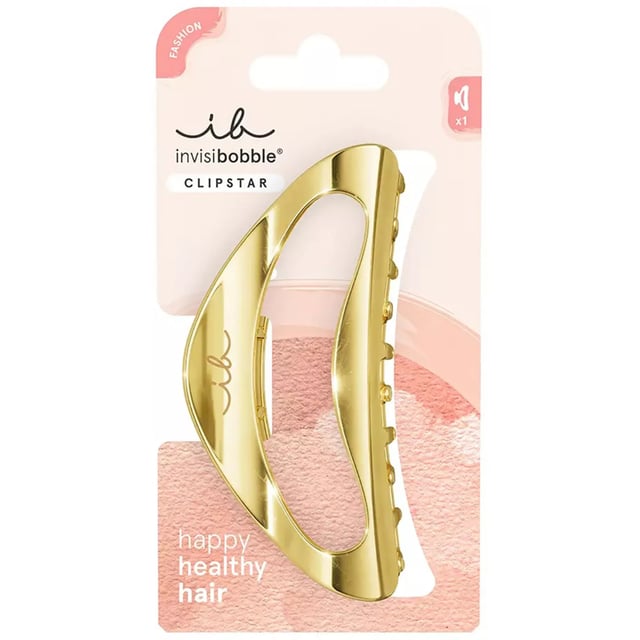 Invisibobble CLIPSTAR Gold Luxe 1 st | Hårvård - Håraccessoarer - Hårklämmor | Apoteka