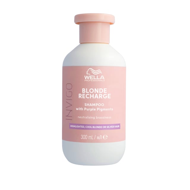 Wella Professionals Invigo Blonde Recharge Cool Blonde Shampoo 300 ml | Hårvård - Schampo - Silverschampo | Apoteka