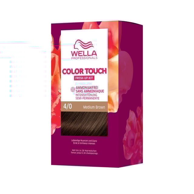 Wella Professionals Color Touch Pure Naturals Medium Brown 4/0 130 ml | Hårvård - Hårfärg - Toning | Apoteka
