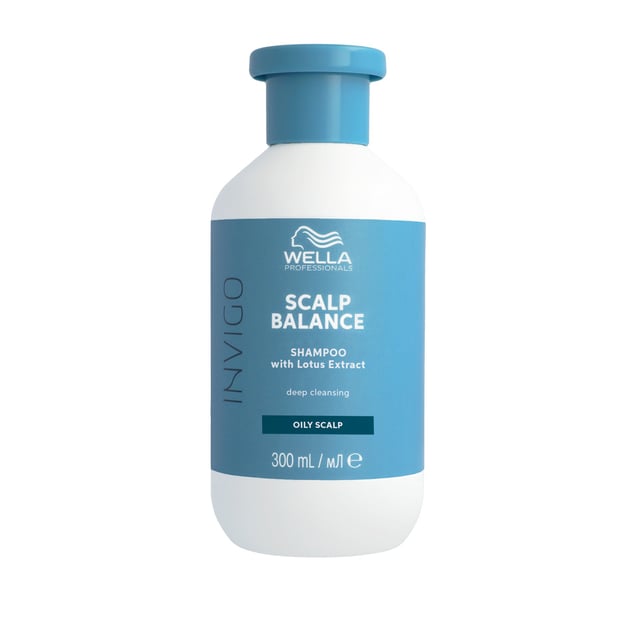 Wella Professionals Invigo Scalp Balance Oily Scalp Shampoo 300 ml | Hårvård - Schampo - Schampo för fett hår,Hårvård - Schampo - Detoxschampo | Apoteka