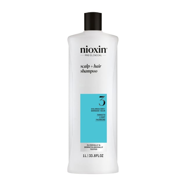 Nioxin System 3 Shampoo 1000 ml | Hårvård - Schampo - Schampo för färgat hår | Apoteka