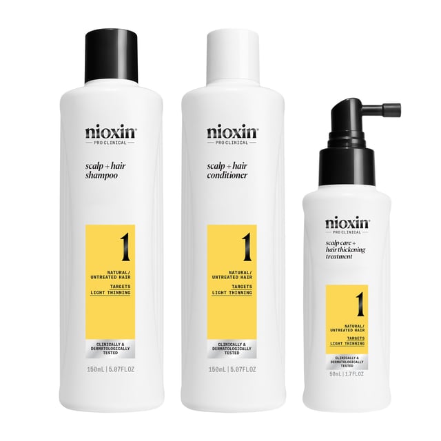 Nioxin System 1 Trial Kit 350 ml | Hårvård - Håravfall | Apoteka