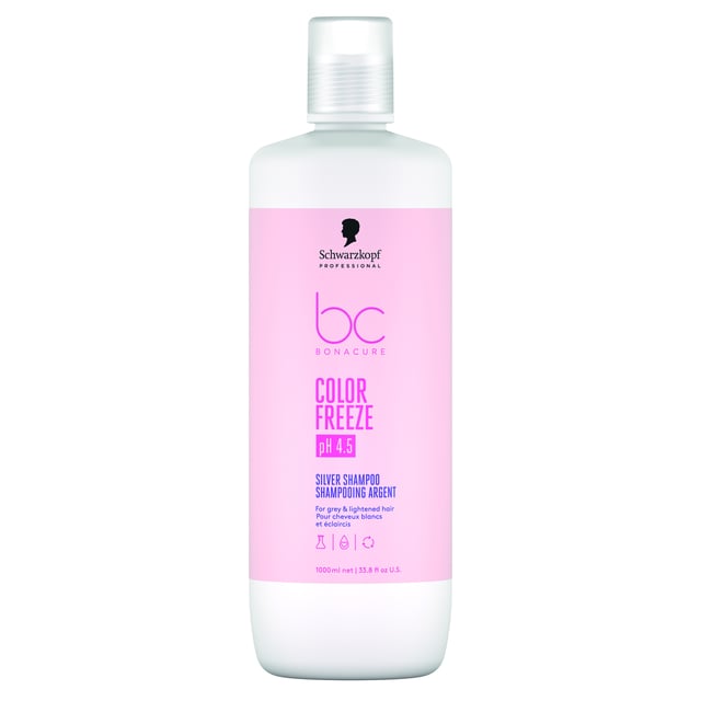 Schwarzkopf Bonacure Color Freeze Silver Shampoo 1000ml | Hårvård - Schampo - Silverschampo | Apoteka