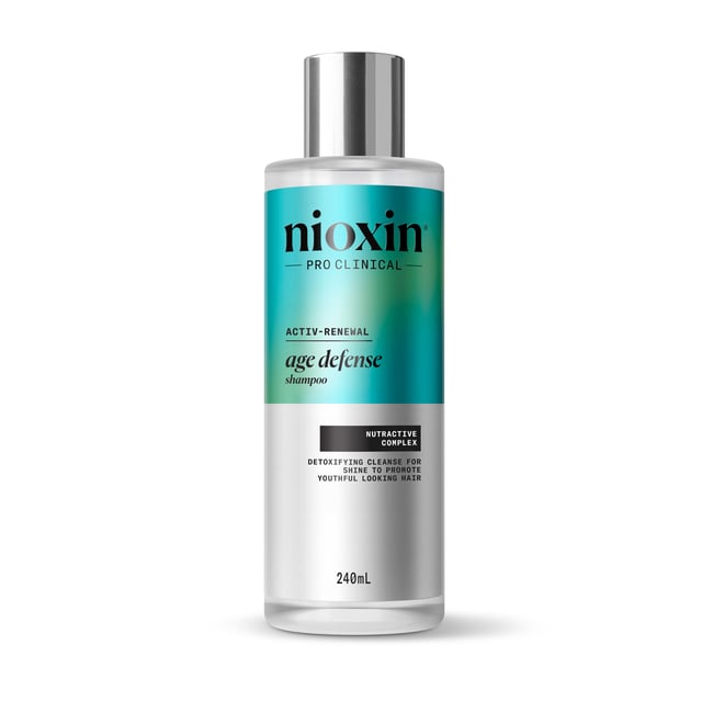 Nioxin Age Defense Shampoo 240 ml | Hårvård - Schampo - Schampo för fett hår,Hårvård - Schampo - Schampo för lockigt hår,Hårvård - Schampo - Detoxschampo,Hårvård - Schampo - Schampo för färgat hår,Hårvård - Schampo - Schampo för skadat hår,Hårvård - Schampo - Schampo för torrt hår | Apoteka