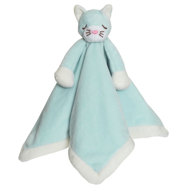 Teddykompaniet Diinglisar Snuttefilt Katt Babyblå | Baby, barn & förälder - Sömn för barn - Snuttefiltar | Apoteka