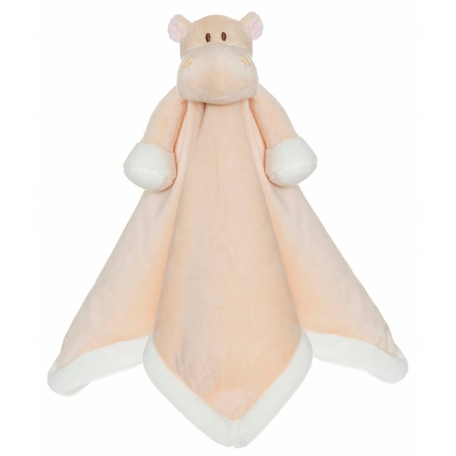 Teddykompaniet Diinglisar Snuttefilt Flodhäst Aprikos | Baby, barn & förälder - Sömn för barn - Snuttefiltar | Apoteka