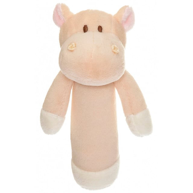 Teddykompaniet Diinglisar Skallra Flodhäst Aprikos | Baby, barn & förälder - Leksaker - Skallror | Apoteka