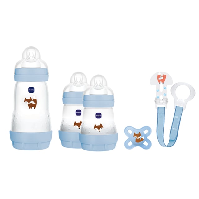 MAM Welcome to the World Gift Set Blue | Baby, barn & förälder - Nappar & napphållare - Napphållare & nappfodral,Baby, barn & förälder - Mata - Nappflaskor & vällingflaskor,Baby, barn & förälder - Nappar & napphållare - Nappar | Apoteka