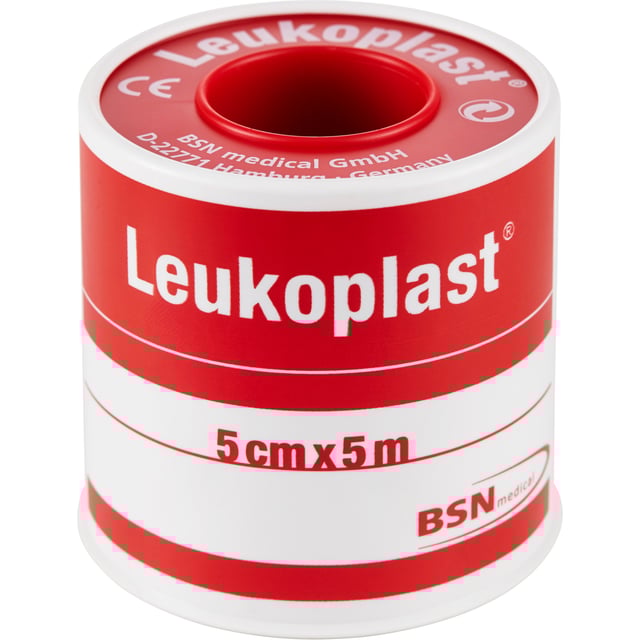 LEUKOPLAST PORÖS 5MX5CM | Sår, bett & stick - Sår - Kirurgtejp,Sår, bett & stick - Sår - Bandage,Sår, bett & stick - Sår - Kompress | Apoteka