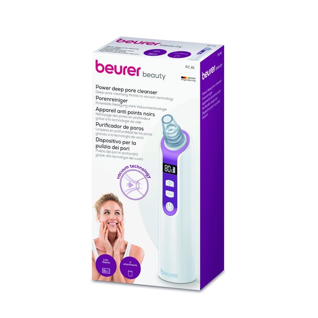Beurer FC 41 Ansiktsrengöring | Hudvård - Ansiktsvård - Tillbehör - Hudvårdsverktyg | Apoteka