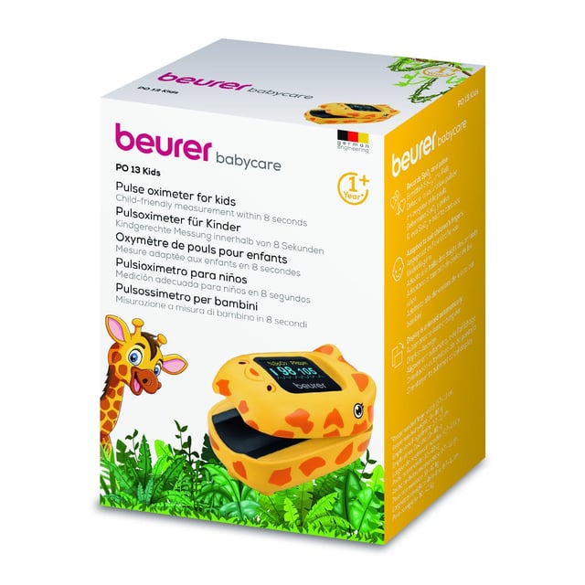 Beurer PO 13 Kids Pulsoximeter | Baby, barn & förälder - Praktiska tillbehör för barn - Hjälpmedel för barn,Hjälpmedel & säkerhet - Blodtrycksmätare | Apoteka
