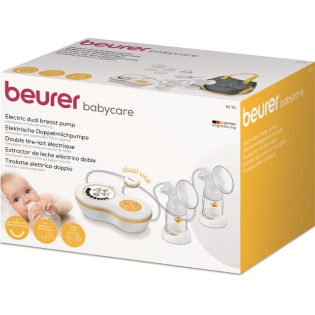 Beurer BY 70 Elektrisk Bröstpump Dubbel | Baby, barn & förälder - Amma - Bröstpumpar | Apoteka
