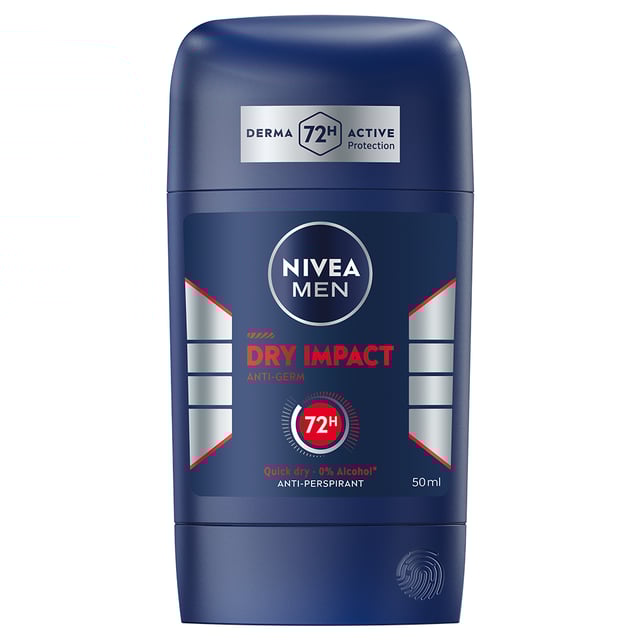 NIVEA MEN Antiperspirant Deo Stick Dry Impact 50 ml