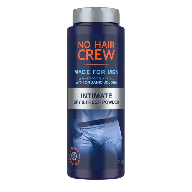 NO HAIR CREW Dry & Fresh Powder 100g | Hudvård - Hudvård för män - Kroppsvård för män - Duschtvål & bodylotion,Hudvård - Hudvård för män - Kroppsvård för män - Deodorant | Apoteka